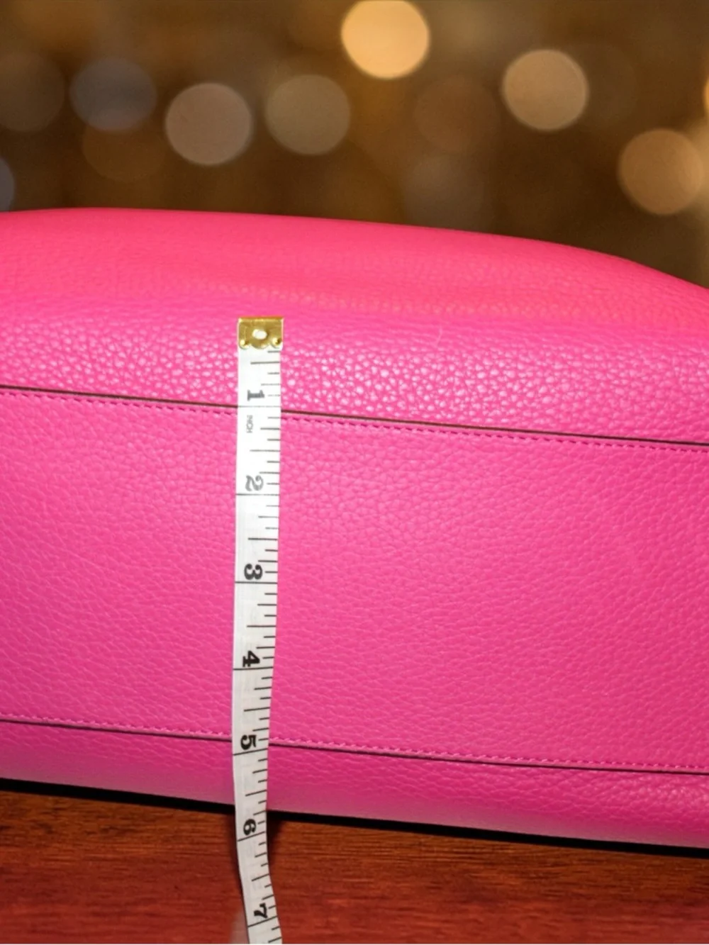 Loewe Anagram Handbag in Hot Pink and Orange Leather - Authentic - Picture 10 of 11